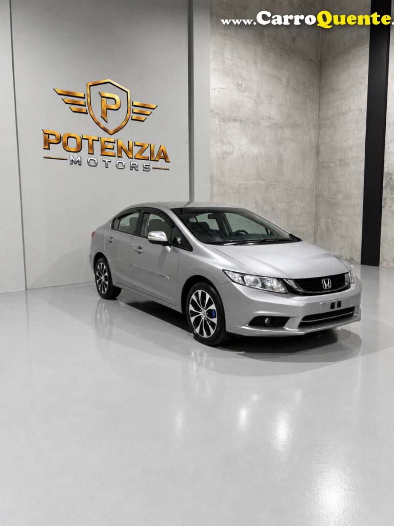 HONDA   CIVIC SEDAN LXR 2.0 FLEXONE 16V AUT. 4P   PRATA 2016 2.0 FLEX - Loja