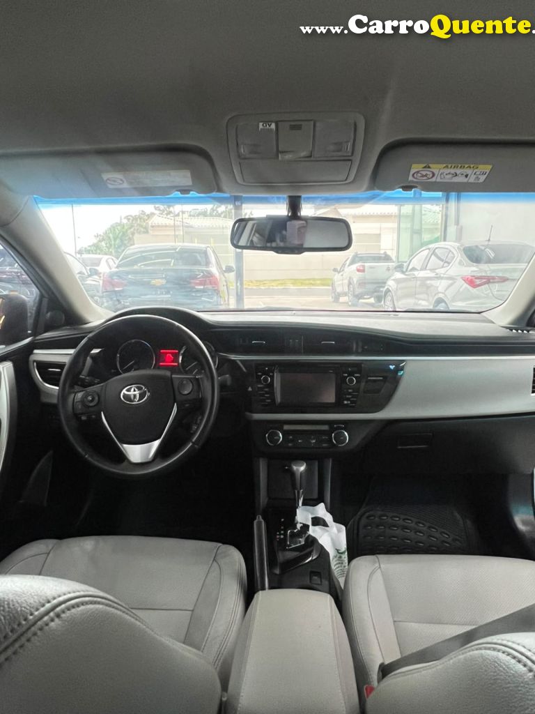 TOYOTA   COROLLA XEI 2.0 FLEX 16V AUT.   PRATA 2017 2.0 FLEX - Loja