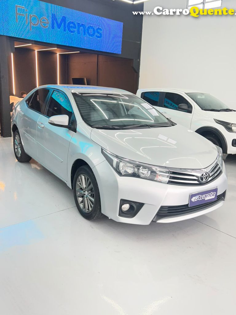 TOYOTA   COROLLA XEI 2.0 FLEX 16V AUT.   PRATA 2017 2.0 FLEX - Loja