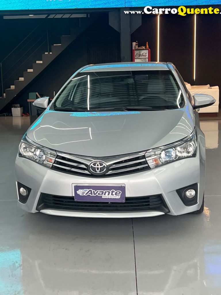 TOYOTA   COROLLA XEI 2.0 FLEX 16V AUT.   PRATA 2017 2.0 FLEX - Loja
