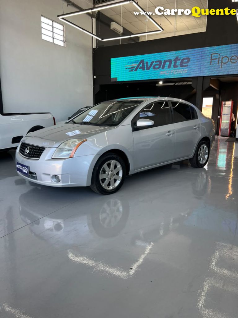 NISSAN   SENTRA S 2.0 2.0 FLEX FUEL 16V AUT.   PRATA 2009 2.0 FLEX - Loja