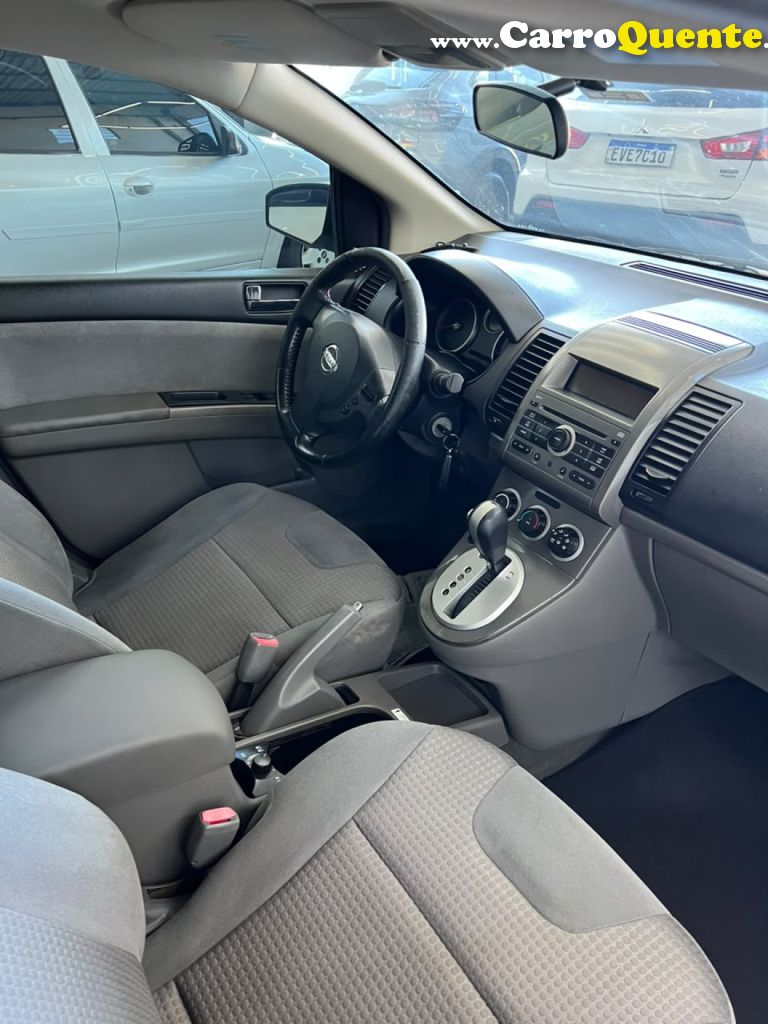 NISSAN   SENTRA S 2.0 2.0 FLEX FUEL 16V AUT.   PRATA 2009 2.0 FLEX - Loja