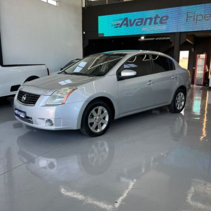 NISSAN   SENTRA S 2.0 2.0 FLEX FUEL 16V AUT.   PRATA 2009 2.0 FLEX