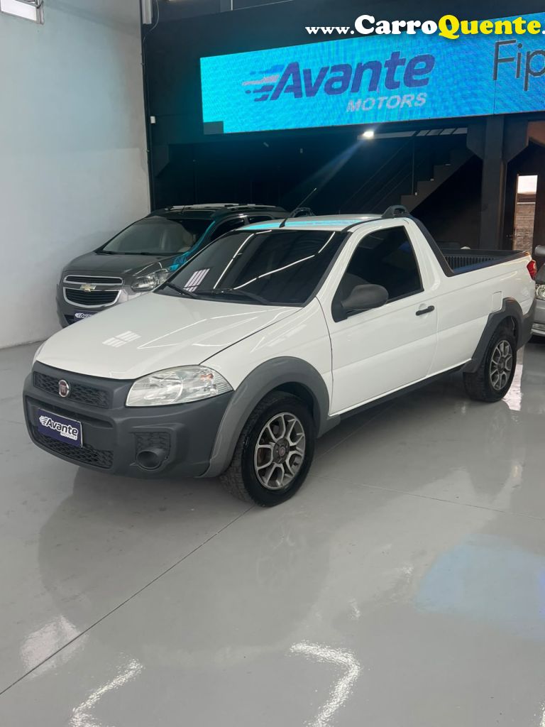 FIAT   STRADA WORKING HARD 1.4 FIRE FLEX 8V CS   BRANCO 2020 1.4 FLEX - Loja