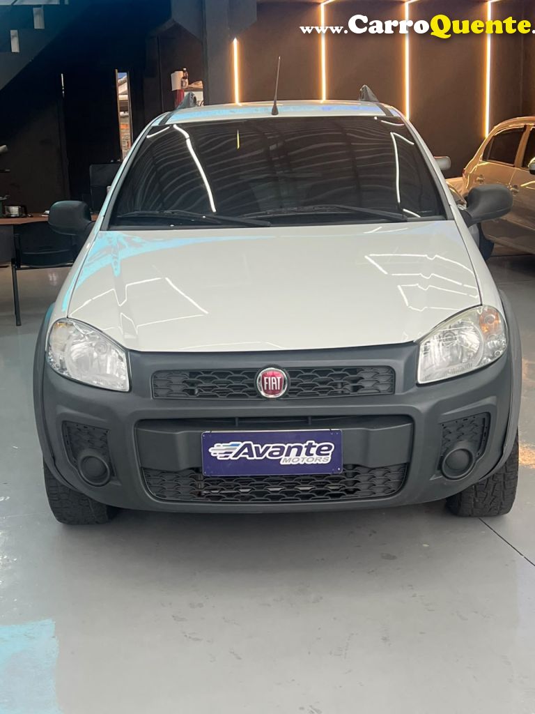 FIAT   STRADA WORKING HARD 1.4 FIRE FLEX 8V CS   BRANCO 2020 1.4 FLEX - Loja