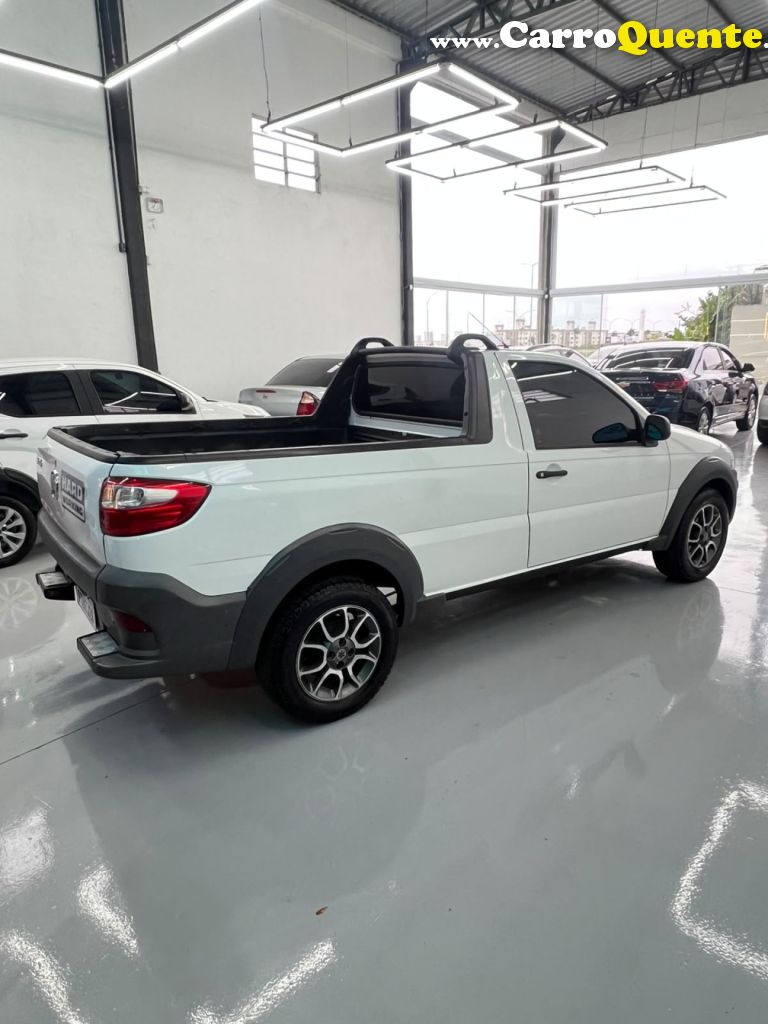 FIAT   STRADA WORKING HARD 1.4 FIRE FLEX 8V CS   BRANCO 2020 1.4 FLEX - Loja