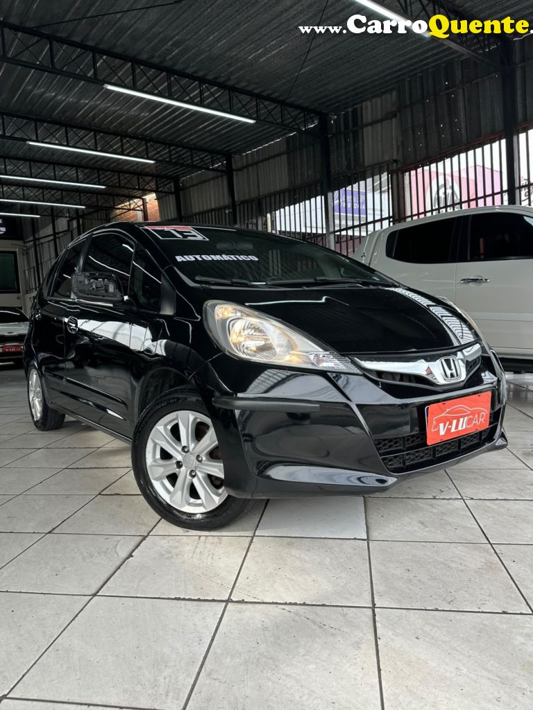 HONDA   FIT LX 1.4 1.4 FLEX 8V16V 5P AUT.   PRETO 2013 1.4 FLEX - Loja