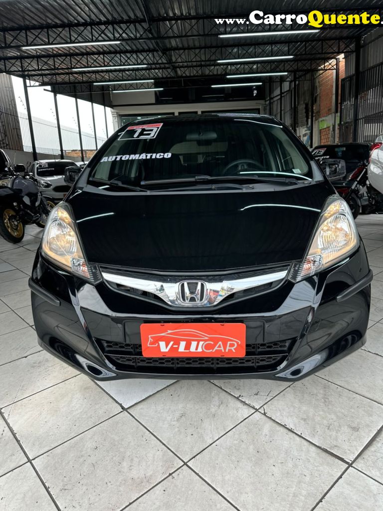 HONDA   FIT LX 1.4 1.4 FLEX 8V16V 5P AUT.   PRETO 2013 1.4 FLEX - Loja