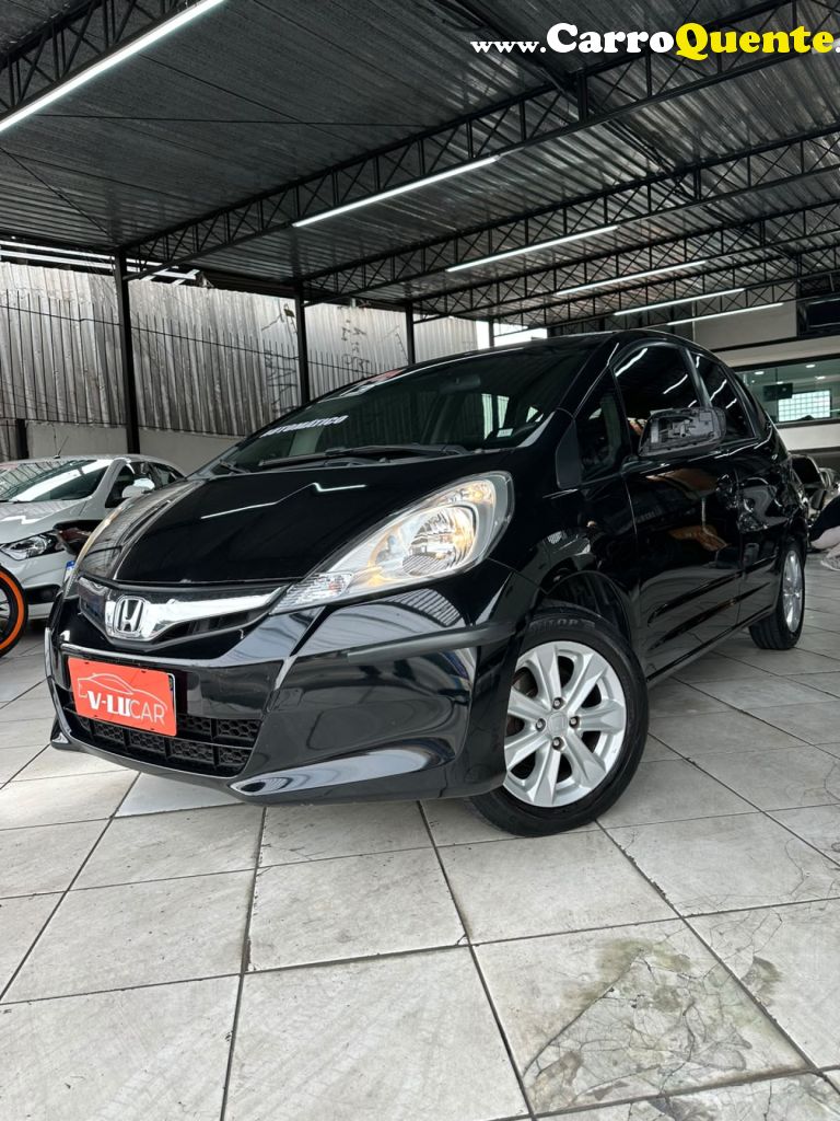 HONDA   FIT LX 1.4 1.4 FLEX 8V16V 5P AUT.   PRETO 2013 1.4 FLEX - Loja