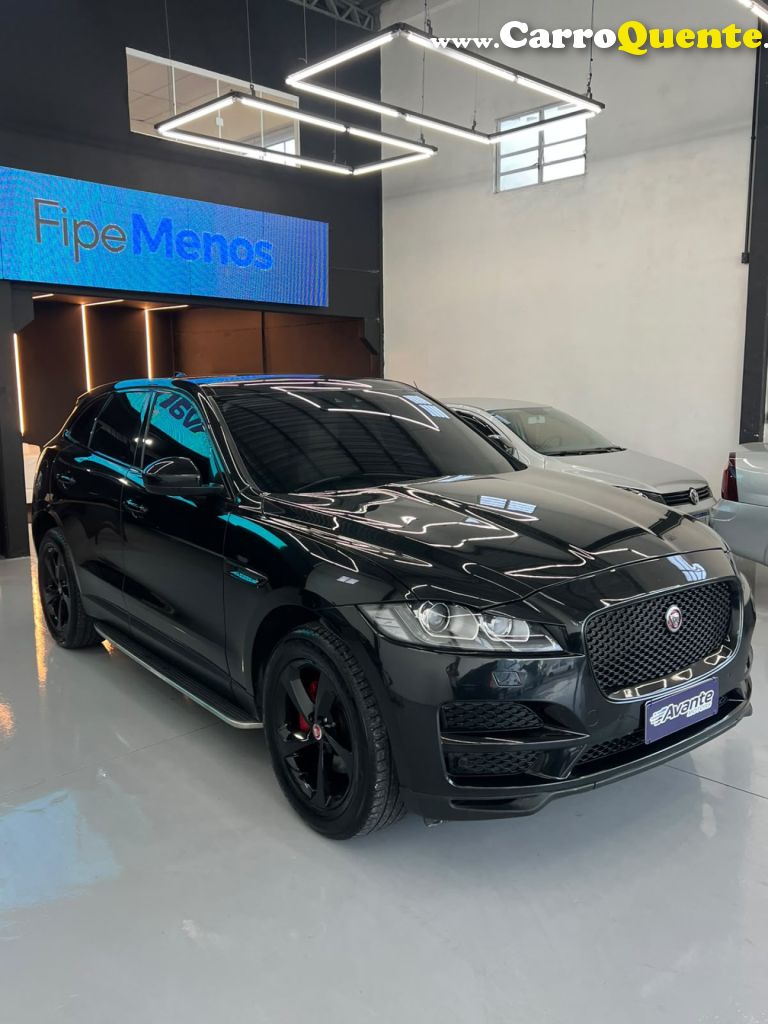 JAGUAR   F-PACE 2.0 PRESTIGE 180CV DIESEL AUT.   PRETO 2018 2.0 DIESEL - Loja