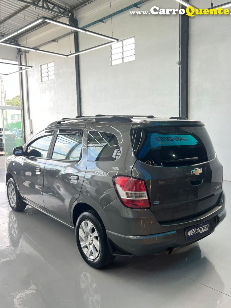 CHEVROLET   SPIN LTZ 1.8 8V ECONO.FLEX 5P AUT.   CINZA 2013 1.8 FLEX - Loja