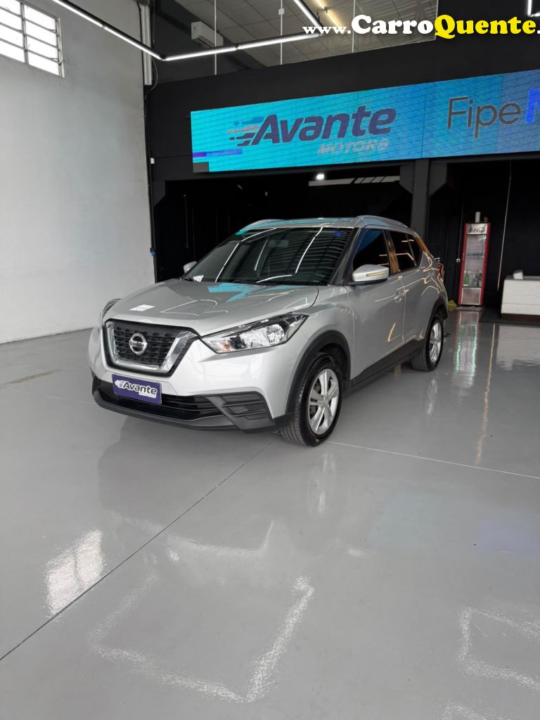 NISSAN   KICKS S DIRECT 1.6 16V FLEX 5P AUT.   PRATA 2018 1.6 FLEX - Loja