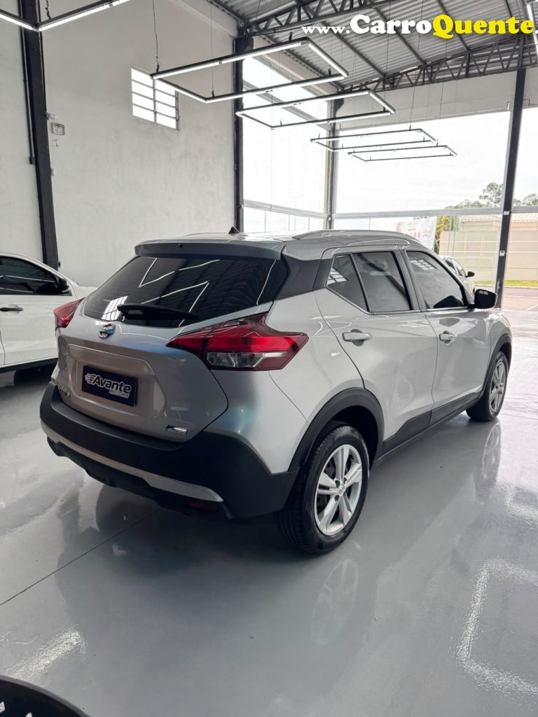 NISSAN   KICKS S DIRECT 1.6 16V FLEX 5P AUT.   PRATA 2018 1.6 FLEX - Loja