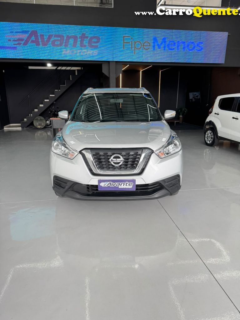 NISSAN   KICKS S DIRECT 1.6 16V FLEX 5P AUT.   PRATA 2018 1.6 FLEX - Loja