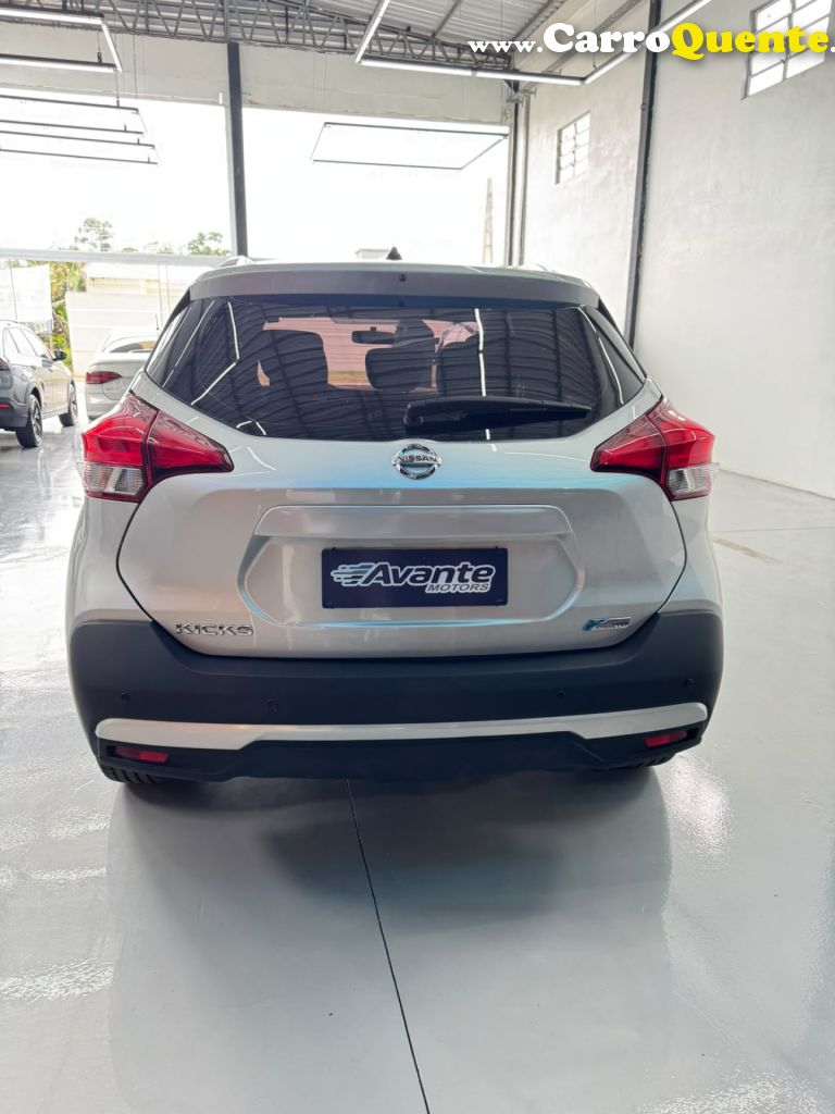NISSAN   KICKS S DIRECT 1.6 16V FLEX 5P AUT.   PRATA 2018 1.6 FLEX - Loja