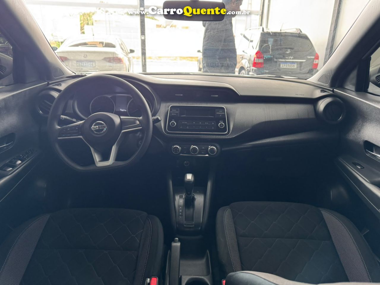 NISSAN   KICKS S DIRECT 1.6 16V FLEX 5P AUT.   PRATA 2018 1.6 FLEX - Loja