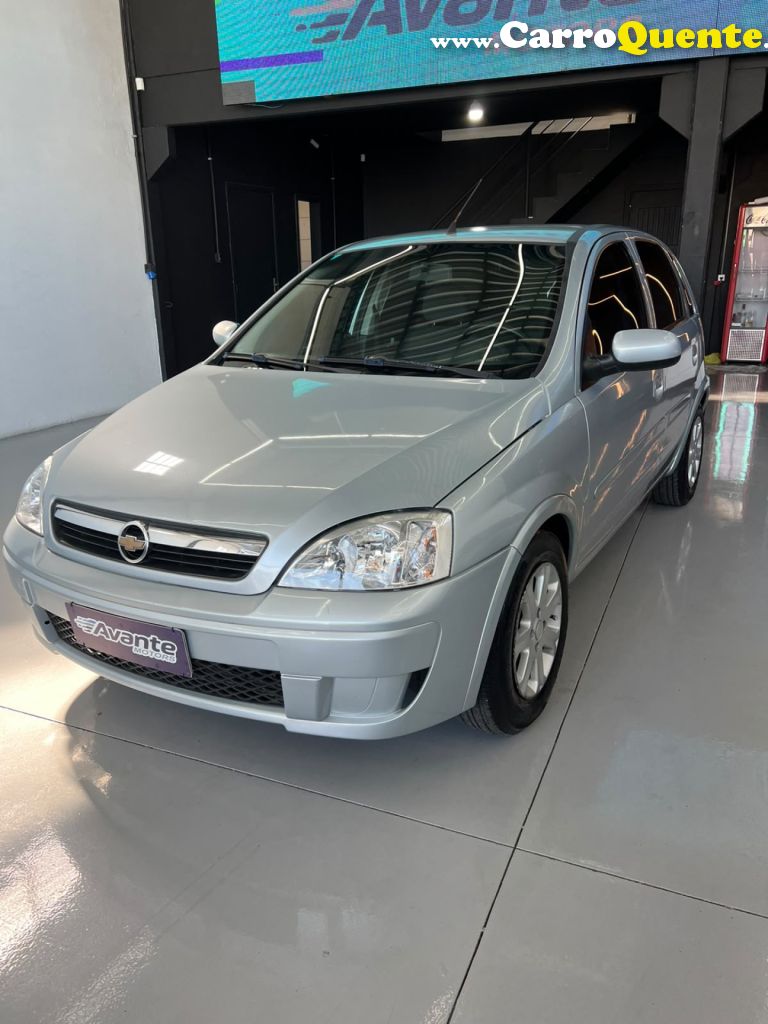 CHEVROLET   CORSA HAT. PREMIUM 1.4 8V ECONOFLEX 5P   PRATA 2009 1.4 GASOLINA - Loja