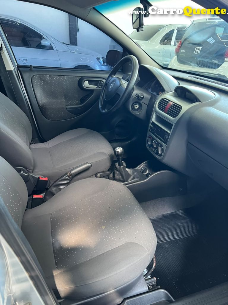 CHEVROLET   CORSA HAT. PREMIUM 1.4 8V ECONOFLEX 5P   PRATA 2009 1.4 GASOLINA - Loja