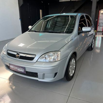 CHEVROLET   CORSA HAT. PREMIUM 1.4 8V ECONOFLEX 5P   PRATA 2009 1.4 GASOLINA
