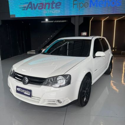 VOLKSWAGEN   GOLF SPORTLINE 1.6 MI TOTAL FLEX 8V 4P   BRANCO 2011 1.6 FLEX