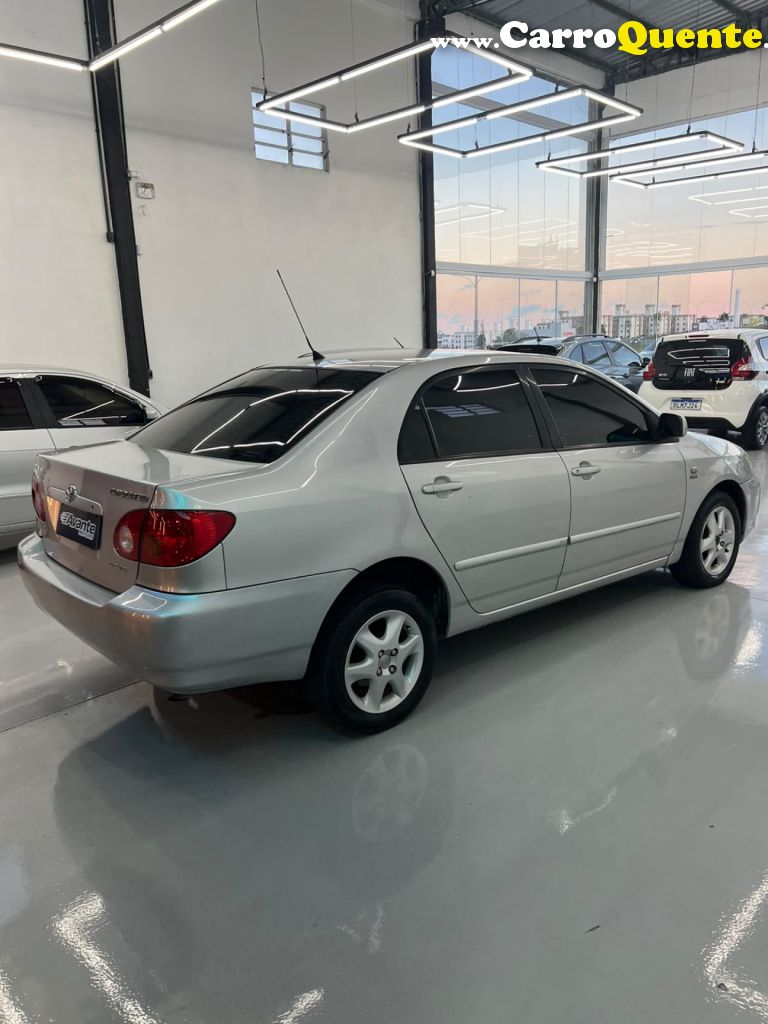 TOYOTA   COROLLA SE-G 1.81.8 FLEX 16V AUT.   PRATA 2003 1.8 FLEX - Loja