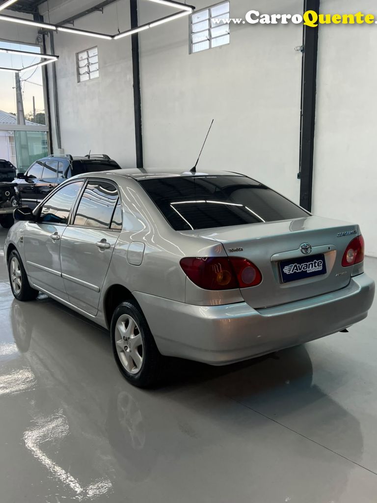 TOYOTA   COROLLA SE-G 1.81.8 FLEX 16V AUT.   PRATA 2003 1.8 FLEX - Loja