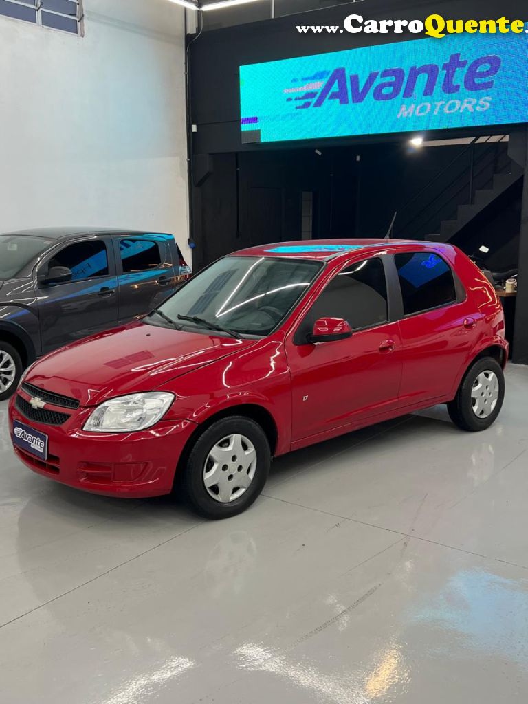 CHEVROLET   CELTA SPIRIT LT 1.0 MPFI 8V FLEXP. 5P   VERMELHO 2012 1.0 FLEX - Loja