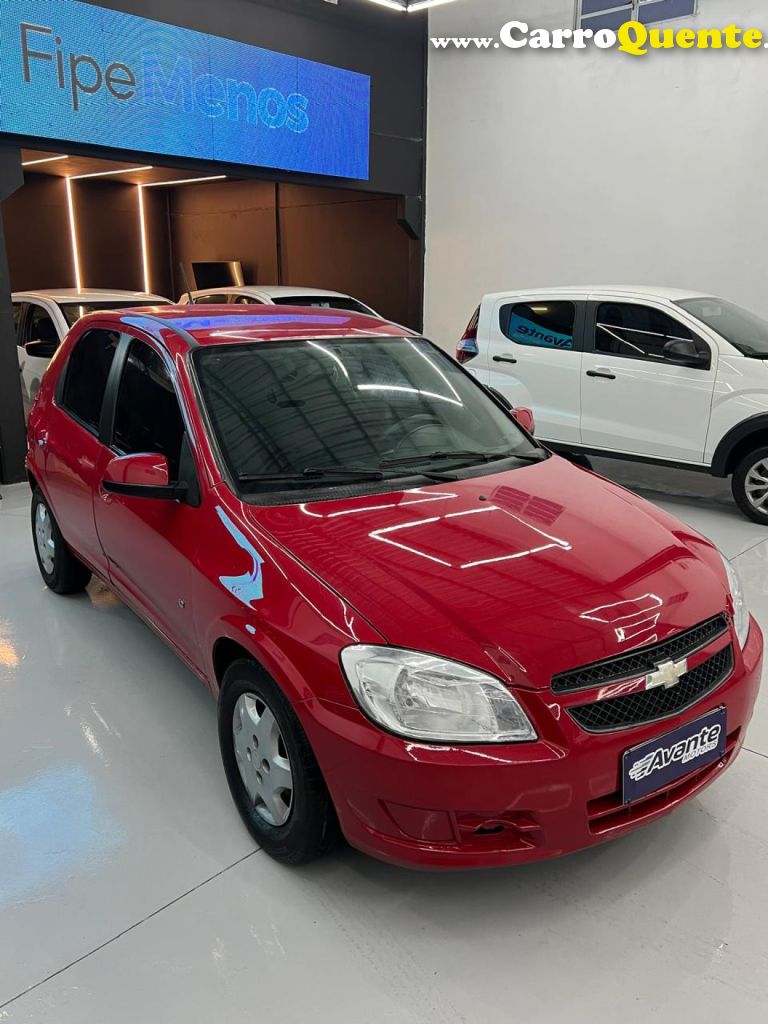 CHEVROLET   CELTA SPIRIT LT 1.0 MPFI 8V FLEXP. 5P   VERMELHO 2012 1.0 FLEX - Loja