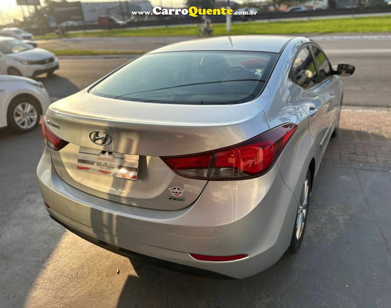 HYUNDAI   ELANTRA GLS 2.0 16V FLEX AUT.   PRATA 2016 2.0 FLEX - Loja