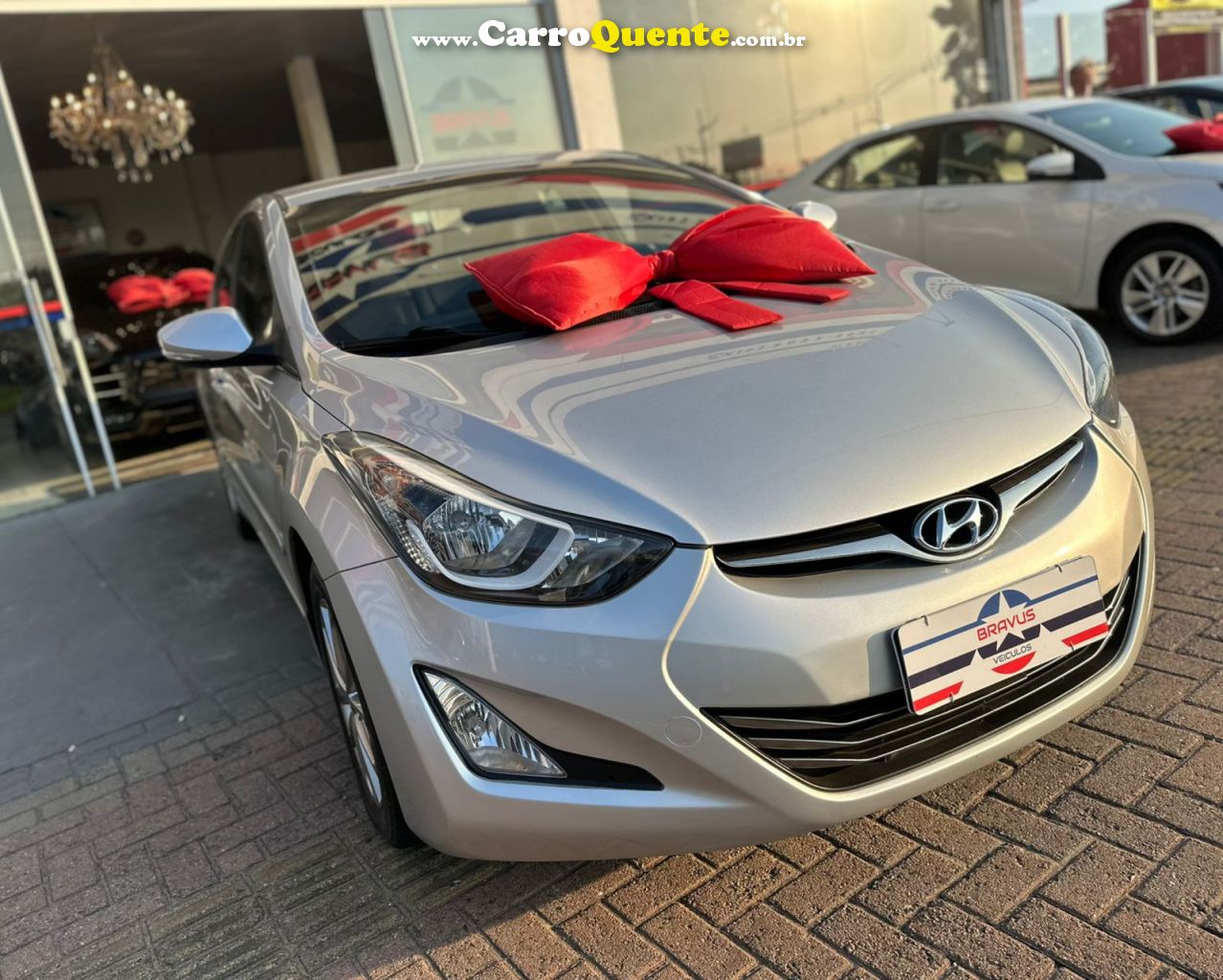 HYUNDAI   ELANTRA GLS 2.0 16V FLEX AUT.   PRATA 2016 2.0 FLEX - Loja