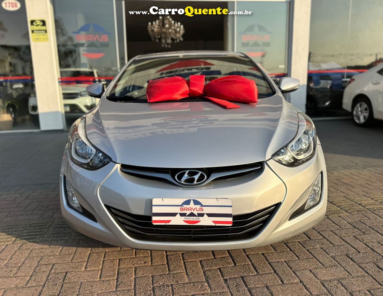 HYUNDAI   ELANTRA GLS 2.0 16V FLEX AUT.   PRATA 2016 2.0 FLEX - Loja