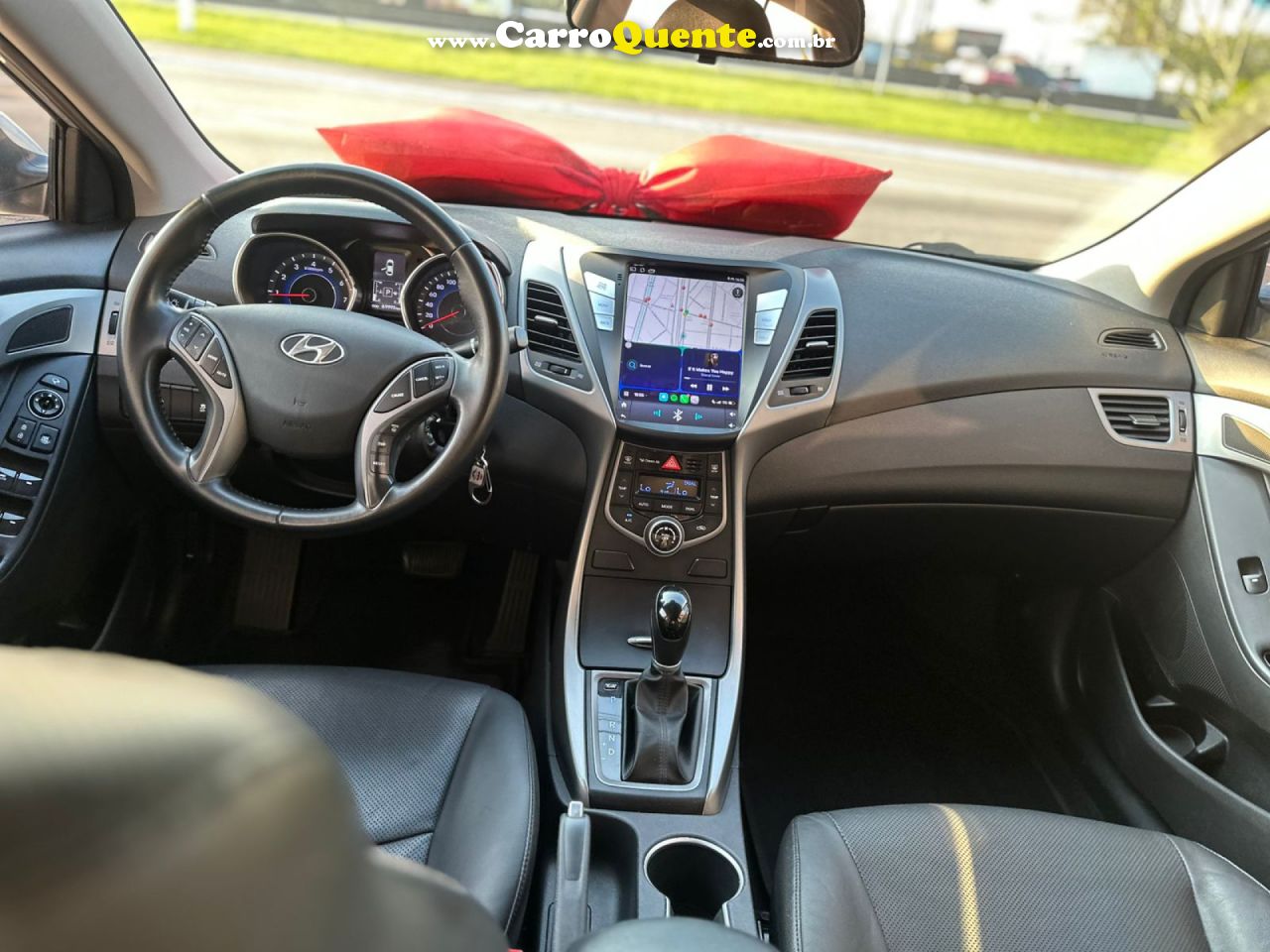 HYUNDAI   ELANTRA GLS 2.0 16V FLEX AUT.   PRATA 2016 2.0 FLEX - Loja