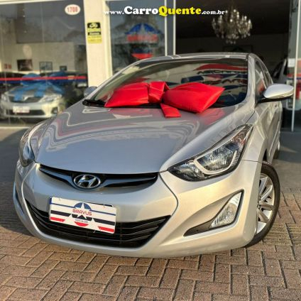HYUNDAI   ELANTRA GLS 2.0 16V FLEX AUT.   PRATA 2016 2.0 FLEX