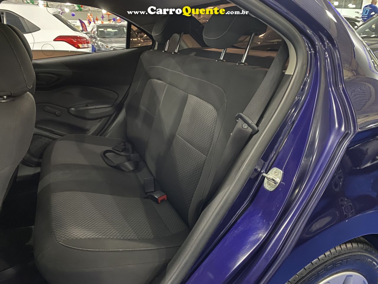 CHEVROLET   ONIX HATCH LT 1.4 8V FLEXPOWER 5P MEC.   AZUL 2018 1.4 FLEX - Loja