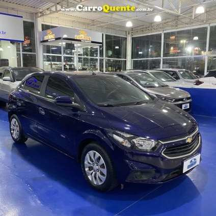 CHEVROLET   ONIX HATCH LT 1.4 8V FLEXPOWER 5P MEC.   AZUL 2018 1.4 FLEX