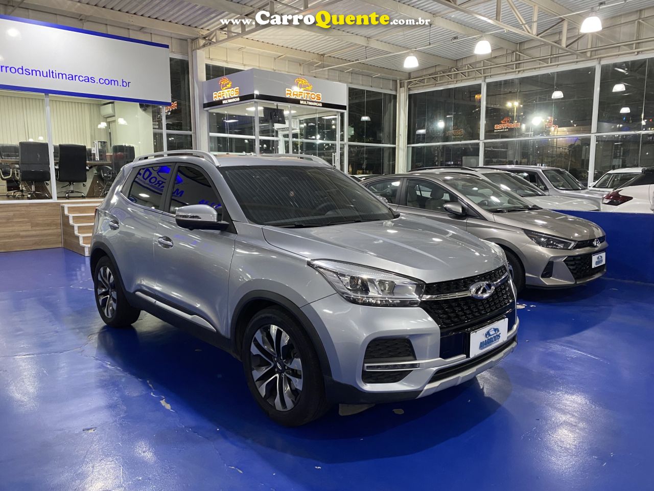 CHERY   TIGGO 5X TXS 1.5 16V TURBO FLEX AUT.   PRATA 2022 1.5 FLEX - Loja