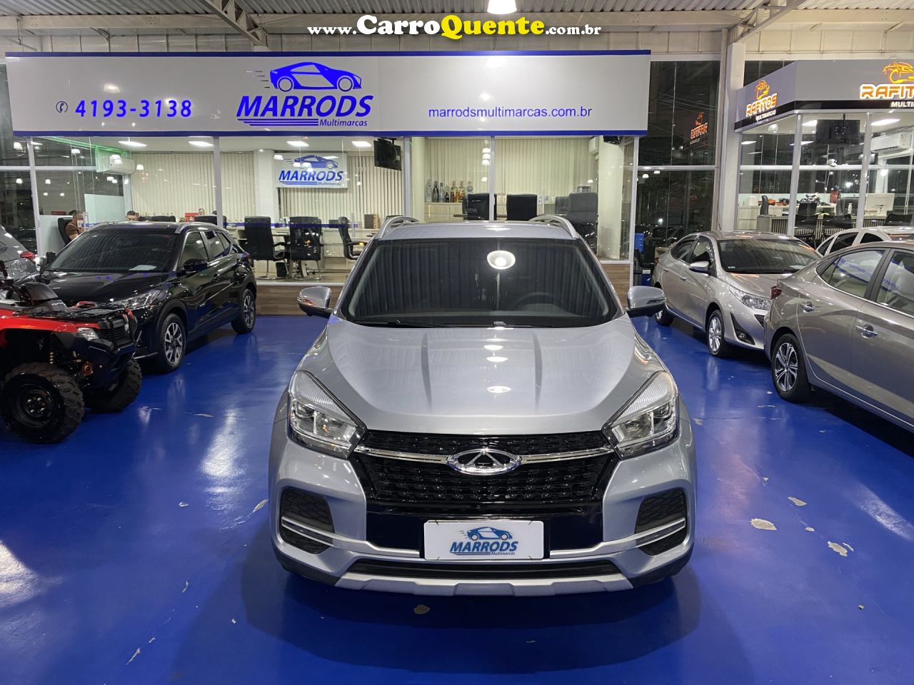 CHERY   TIGGO 5X TXS 1.5 16V TURBO FLEX AUT.   PRATA 2022 1.5 FLEX - Loja