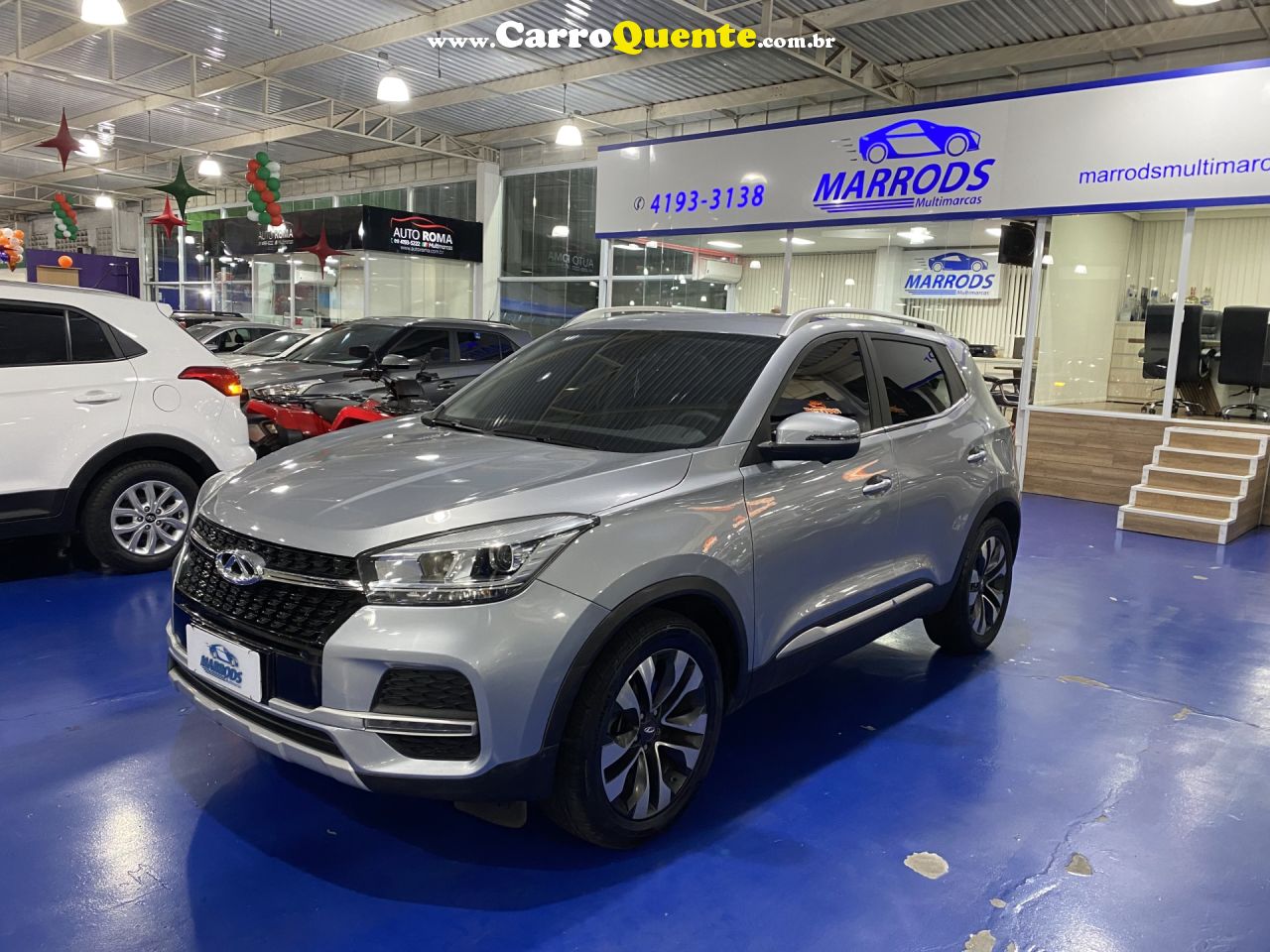 CHERY   TIGGO 5X TXS 1.5 16V TURBO FLEX AUT.   PRATA 2022 1.5 FLEX - Loja
