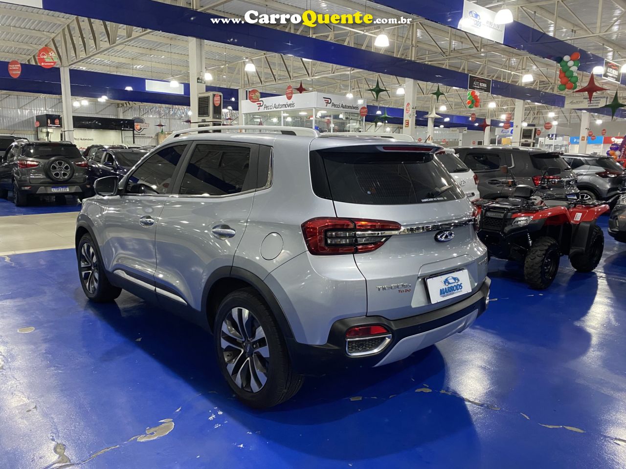 CHERY   TIGGO 5X TXS 1.5 16V TURBO FLEX AUT.   PRATA 2022 1.5 FLEX - Loja