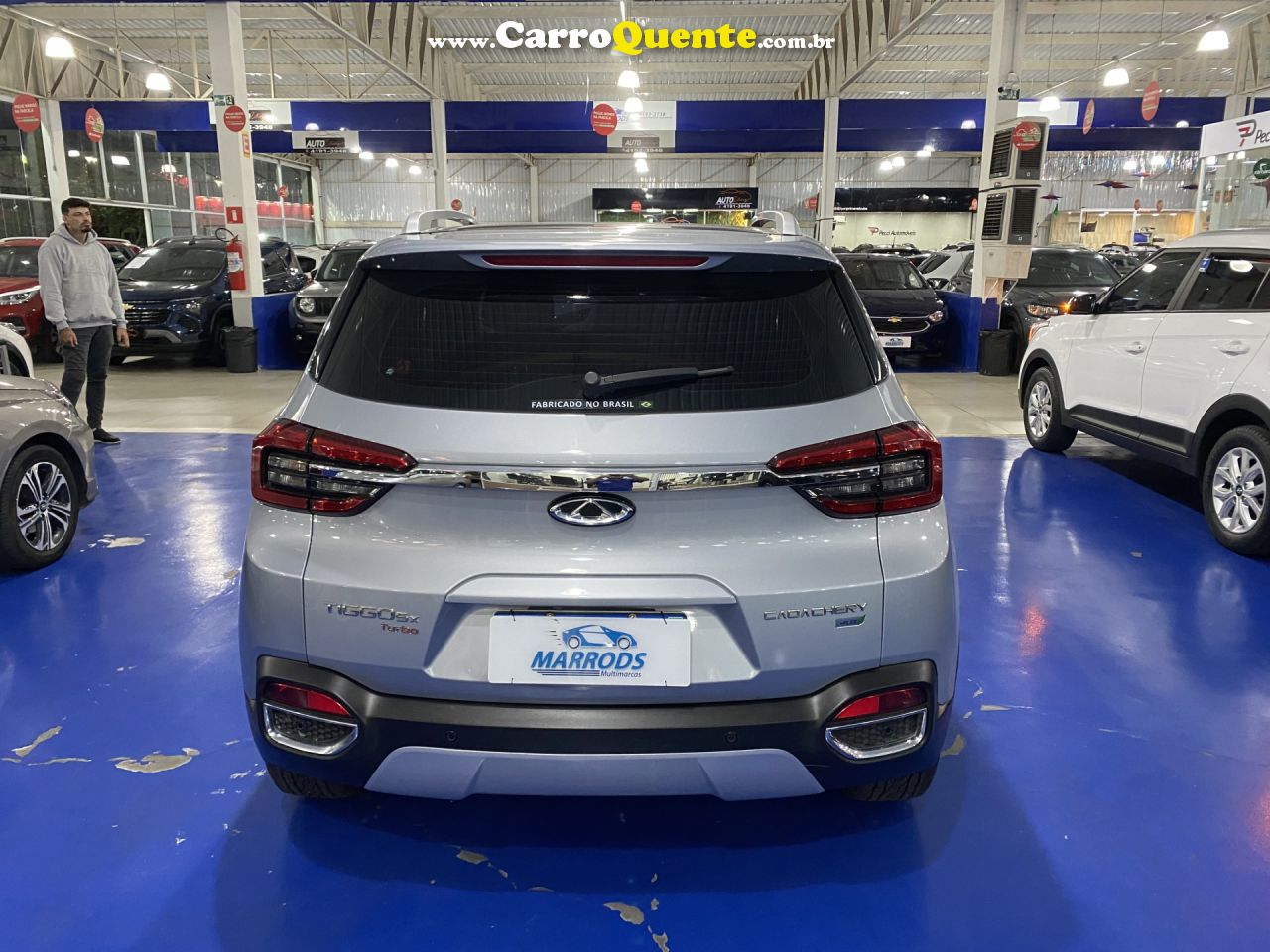 CHERY   TIGGO 5X TXS 1.5 16V TURBO FLEX AUT.   PRATA 2022 1.5 FLEX - Loja