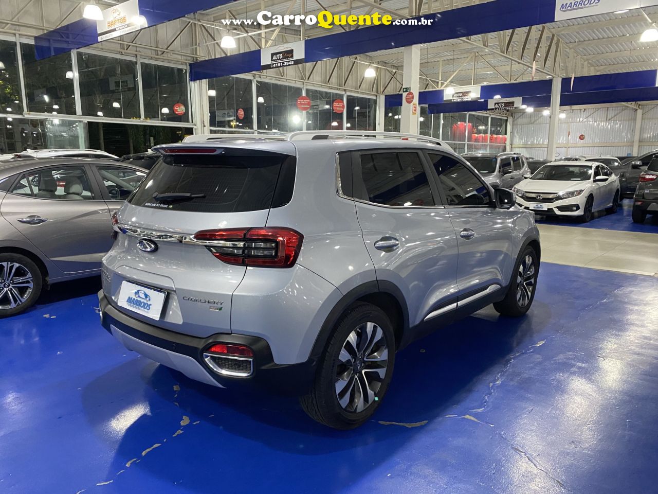 CHERY   TIGGO 5X TXS 1.5 16V TURBO FLEX AUT.   PRATA 2022 1.5 FLEX - Loja