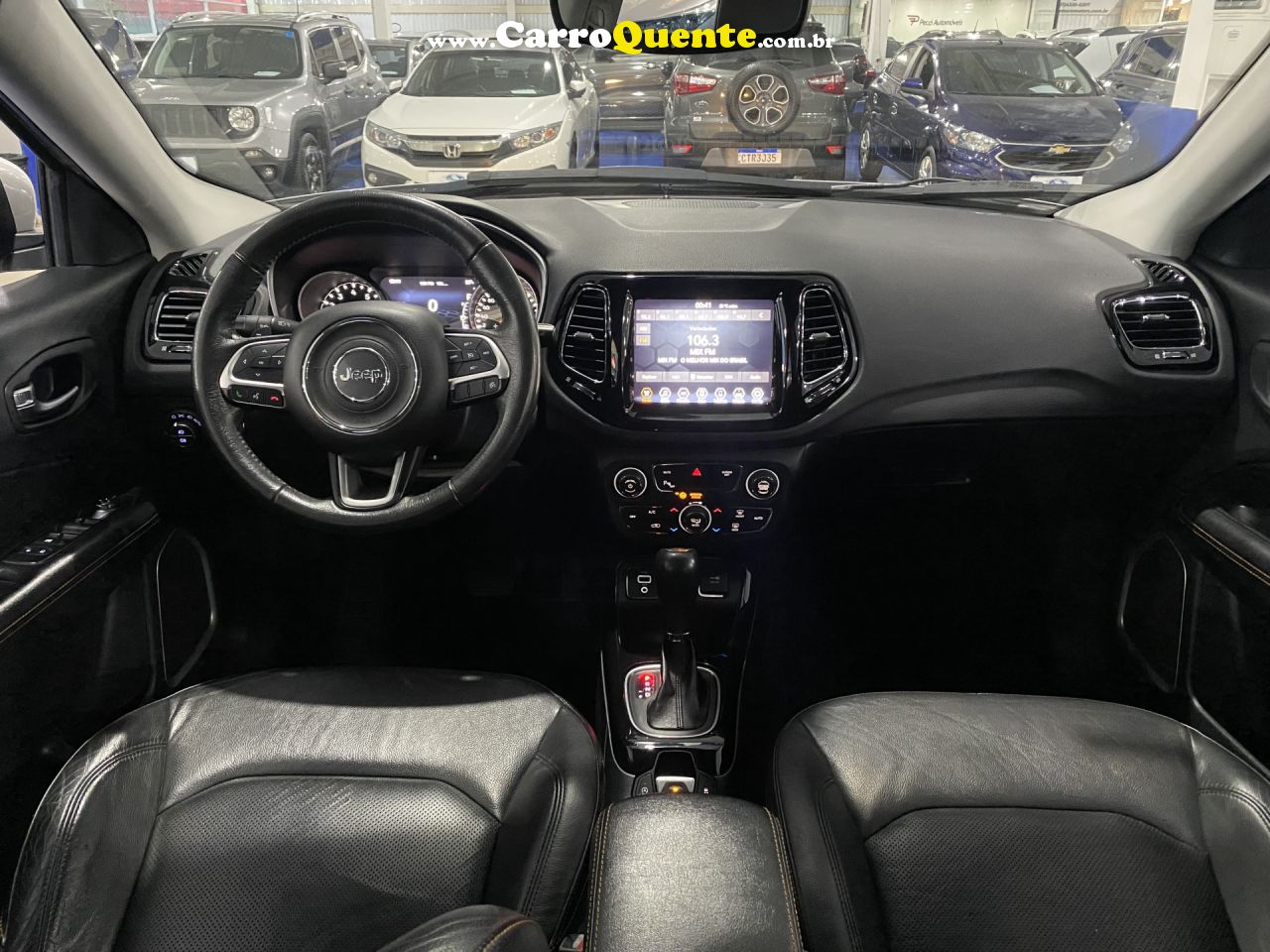 JEEP   COMPASS LIMITED 2.0 4X2 FLEX 16V AUT.   BRANCO 2018 2.0 FLEX - Loja