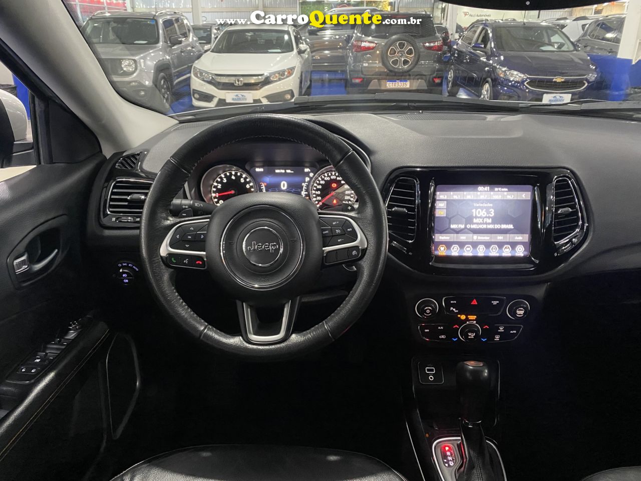 JEEP   COMPASS LIMITED 2.0 4X2 FLEX 16V AUT.   BRANCO 2018 2.0 FLEX - Loja