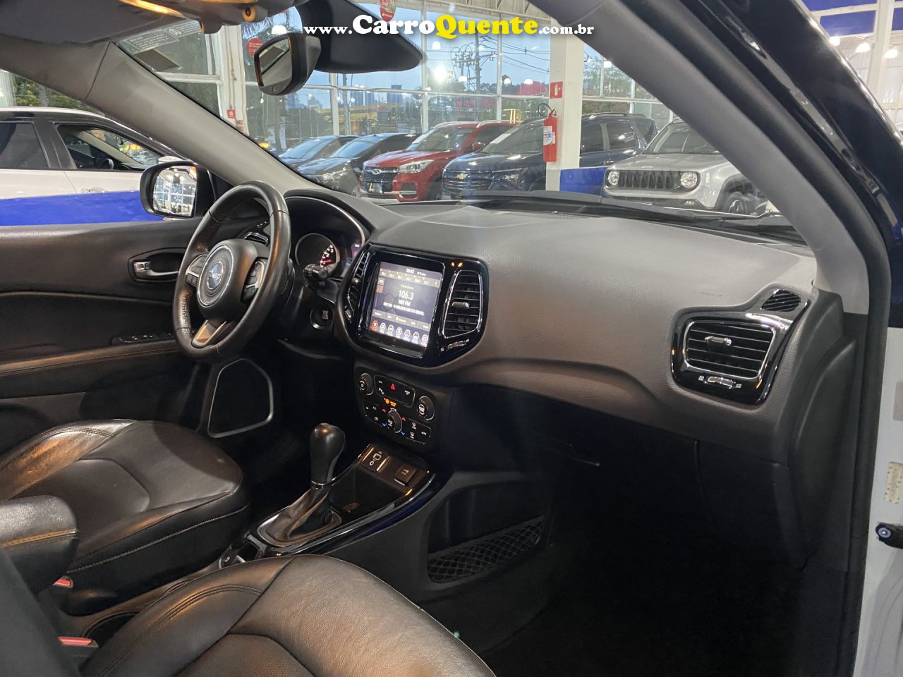JEEP   COMPASS LIMITED 2.0 4X2 FLEX 16V AUT.   BRANCO 2018 2.0 FLEX - Loja