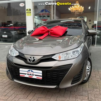 TOYOTA   YARIS XL 1.3 FLEX 16V 5P AUT.   CINZA 2020 1.3 FLEX