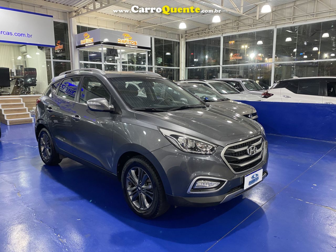 HYUNDAI   IX35 GL 2.0 16V 2WD FLEX AUT.   CINZA 2018 2.0 FLEX - Loja