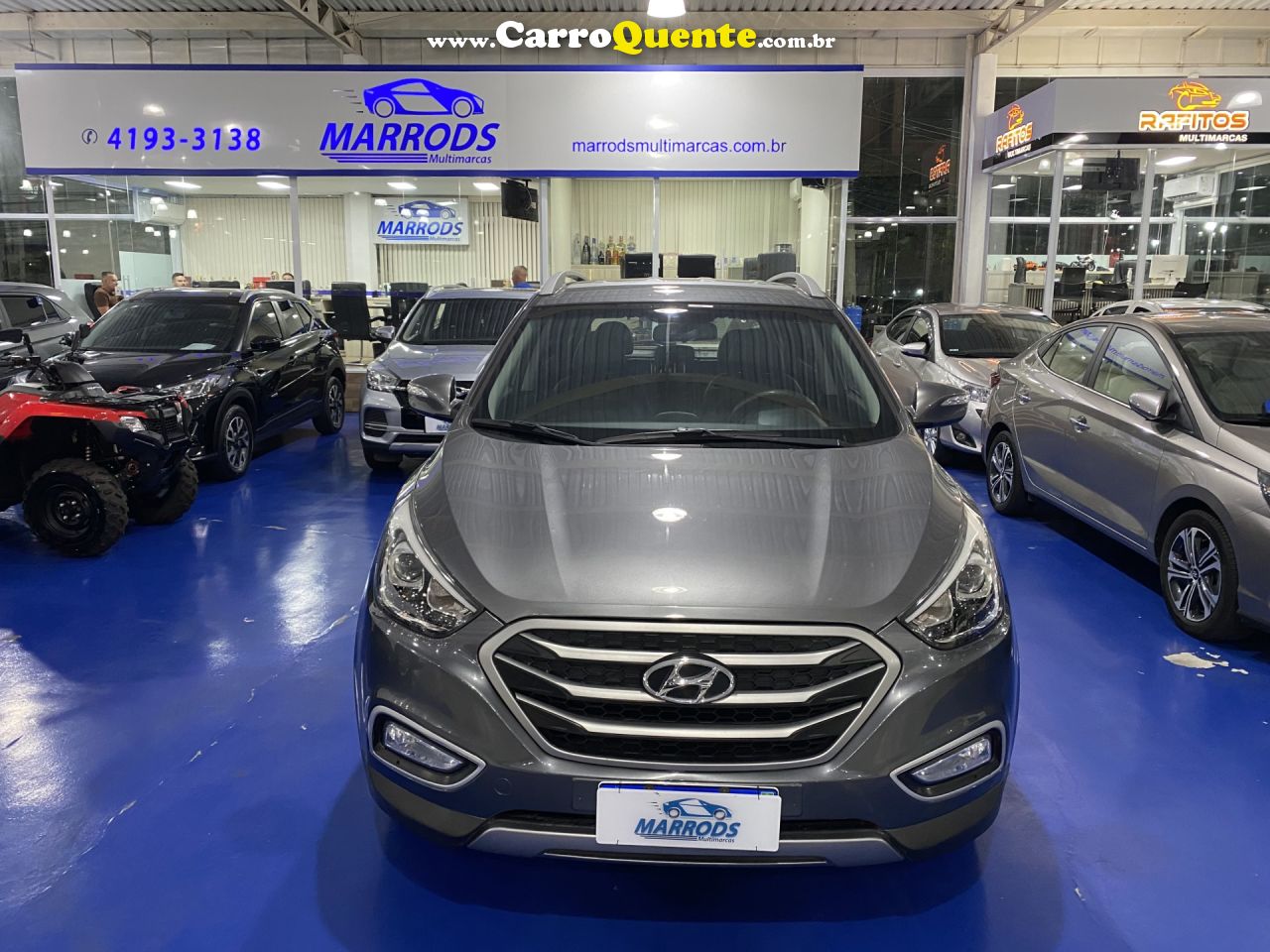 HYUNDAI   IX35 GL 2.0 16V 2WD FLEX AUT.   CINZA 2018 2.0 FLEX - Loja