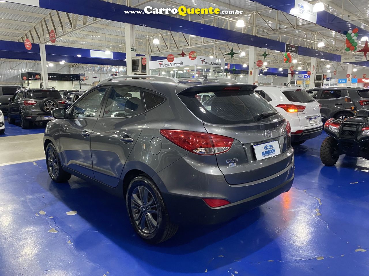 HYUNDAI   IX35 GL 2.0 16V 2WD FLEX AUT.   CINZA 2018 2.0 FLEX - Loja