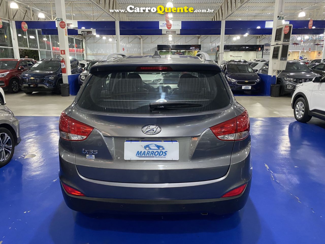 HYUNDAI   IX35 GL 2.0 16V 2WD FLEX AUT.   CINZA 2018 2.0 FLEX - Loja