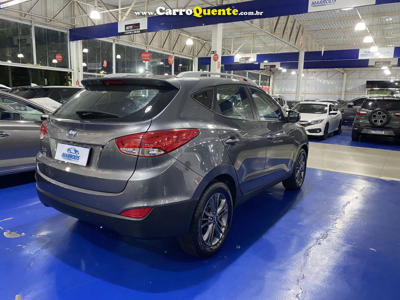HYUNDAI   IX35 GL 2.0 16V 2WD FLEX AUT.   CINZA 2018 2.0 FLEX - Loja